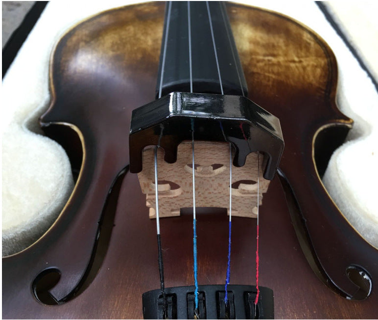 Violin Metal Black Silencer Mute