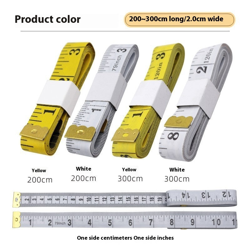 Color Inch Sewing Measuring Tape – Soft Flexible Tailor Ruler