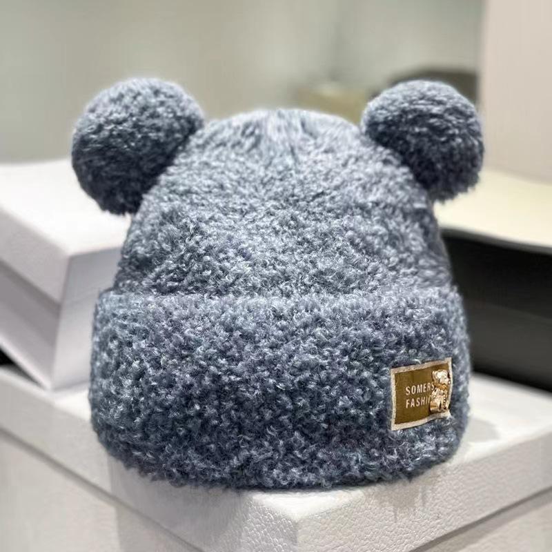 Plush Fisherman Hat, Leopard Fur Bucket, Protection Hat