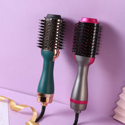 3-in-1 Hot Air Comb Curling Iron – Curling, Straightening & Blow Drying Brush