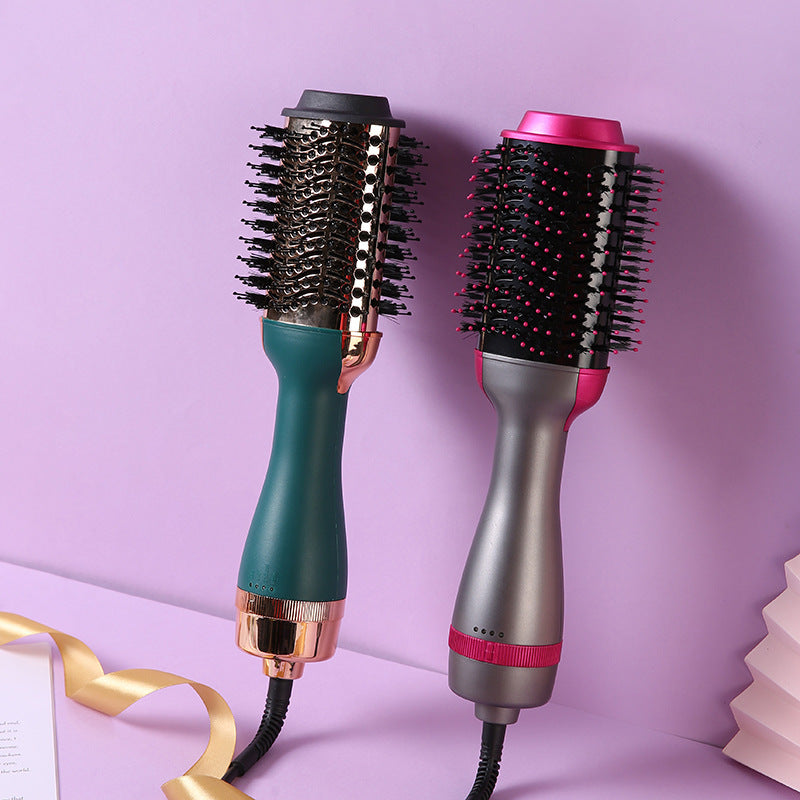 3-in-1 Hot Air Comb Curling Iron – Curling, Straightening & Blow Drying Brush