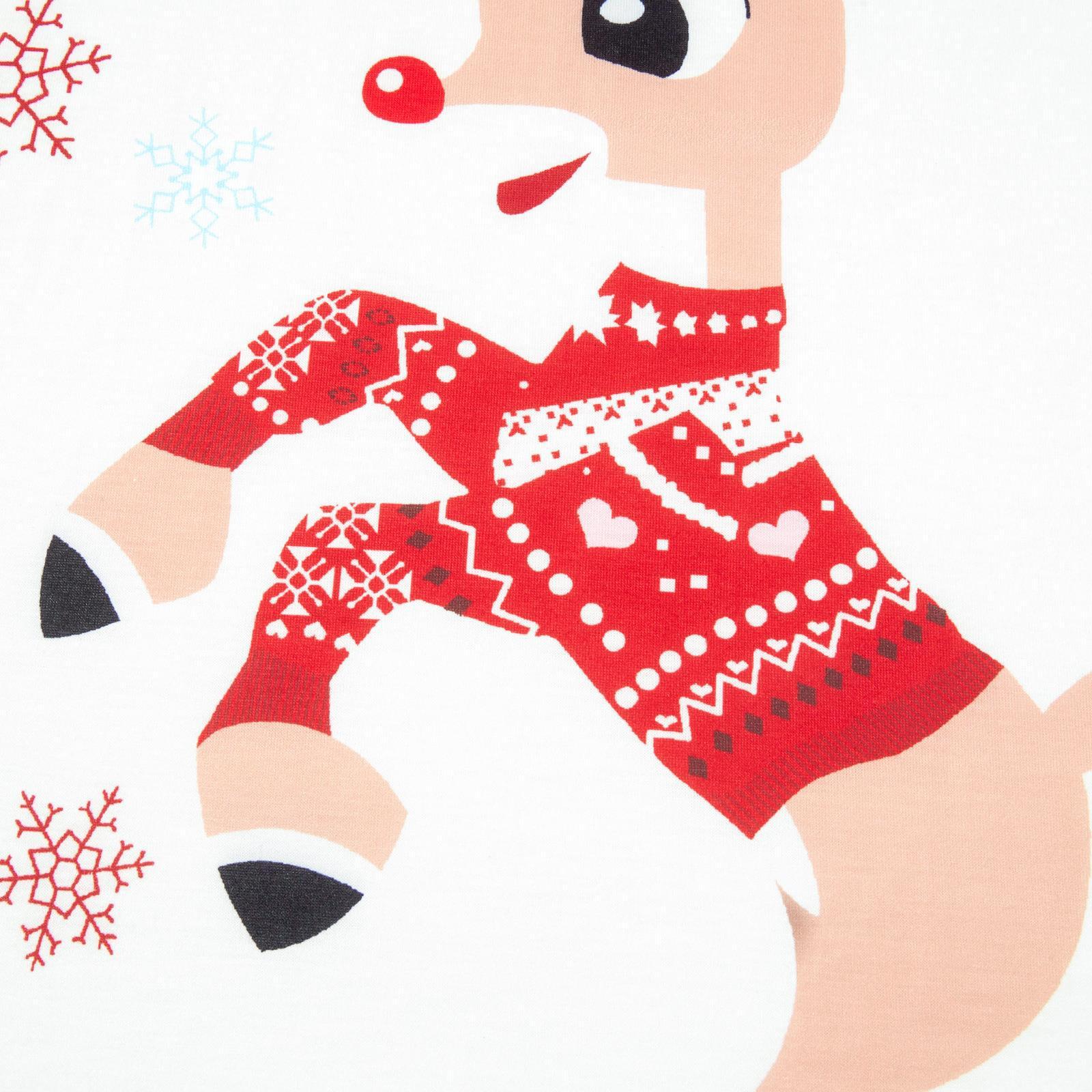 Printed Pajamas Christmas Parent-child Wear Round Neck Long-sleeve Suit