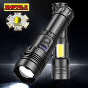Strong Light Flashlight Outdoor Camping Emergency Rechargeable