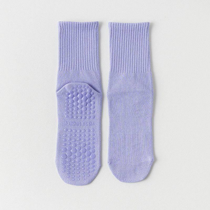 Women’s Non-Slip Yoga Socks Tube Fitness Dance Pilates Sports