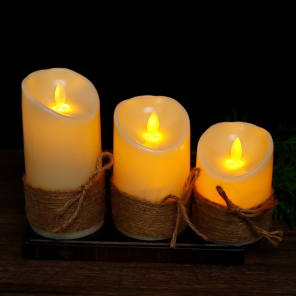 LED Candle Swing Light ABS Decorative Fake Candle