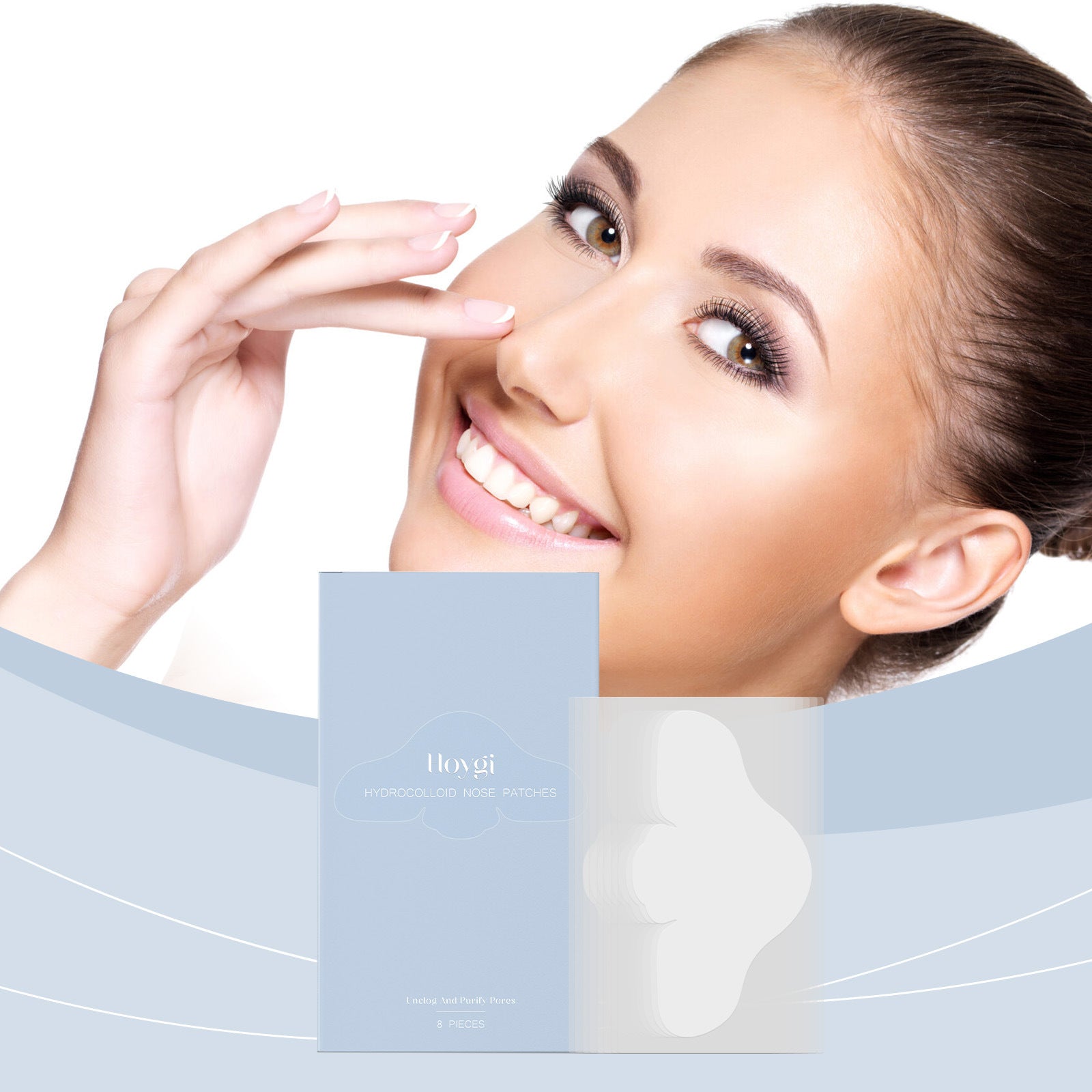 Salicylate Nose Nursing Adhesive Bandage Gentle Cleaning
