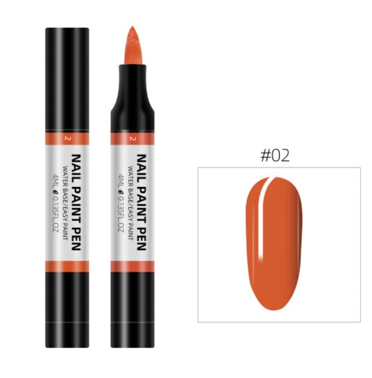 Plastic Nail Art Pen 24 Color Water Based Flower Painting