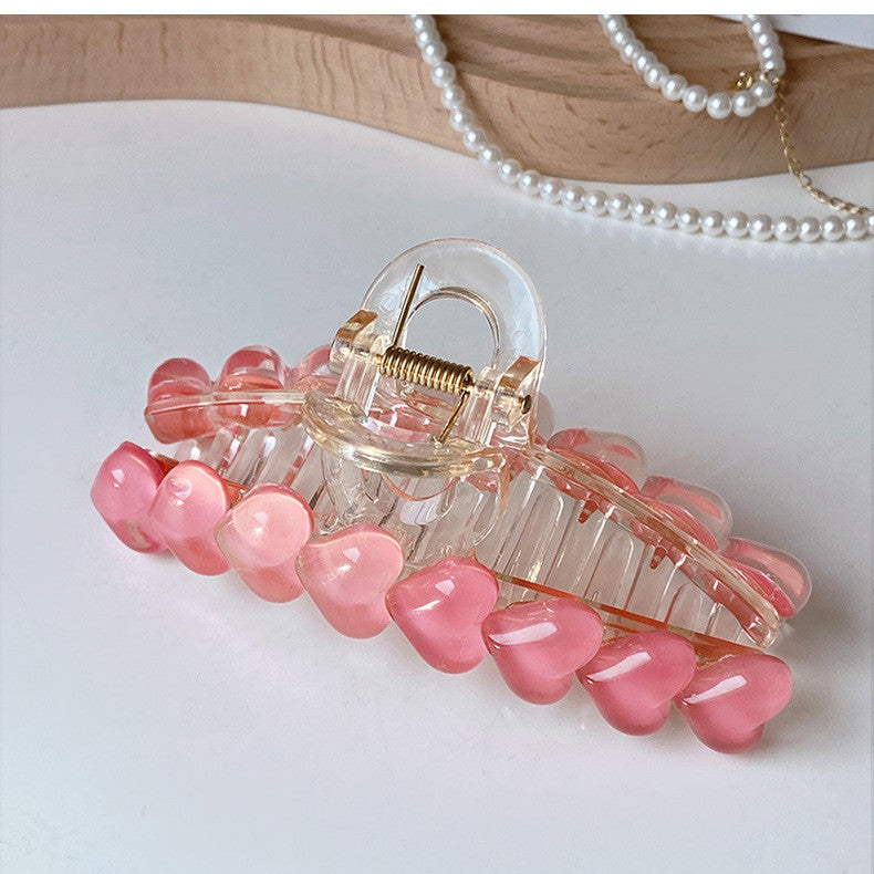 Small Sparkling Love Temperament Hair Accessories Hairpin
