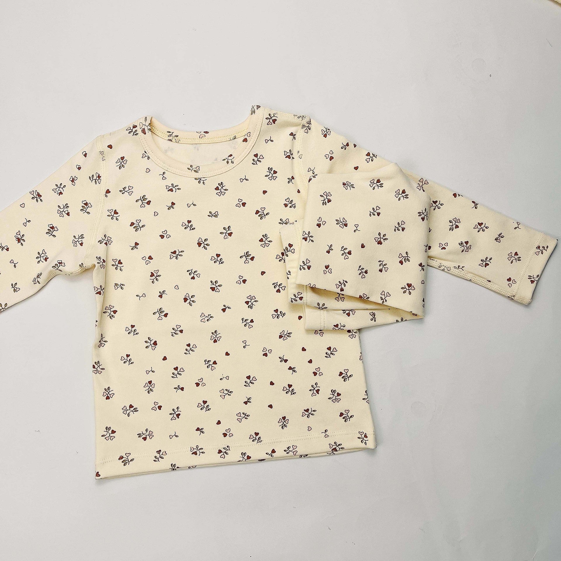 Fashion Homewear Pajamas Print Parent-Child Suit