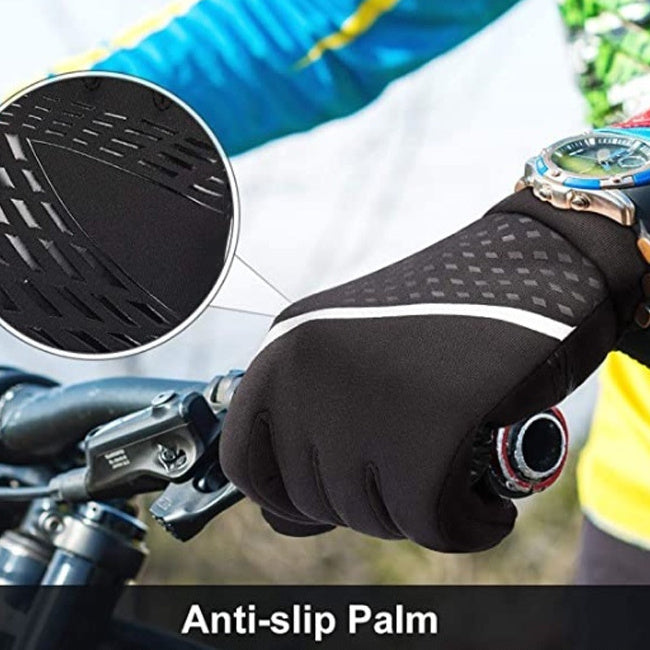 Striped Bicycle Gloves – Warm Riding Gear for Adults & Children