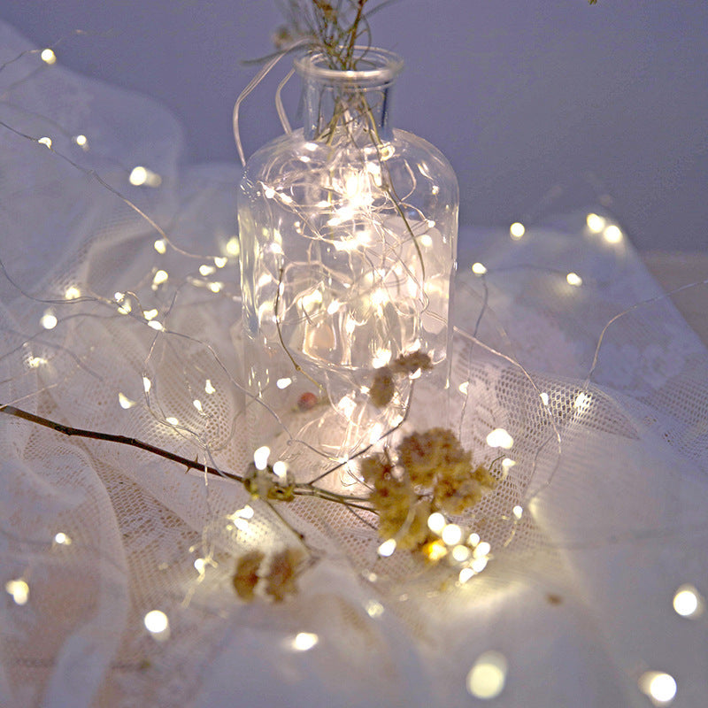 USB Copper Wire LED String Lights 10M 100 Lights