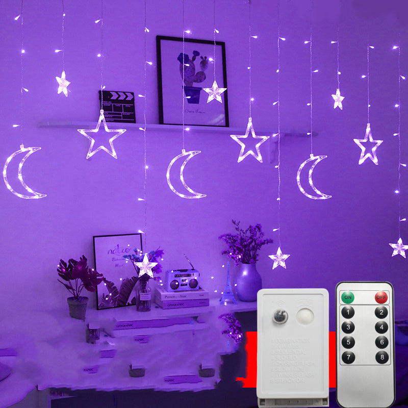 LED String Lights Starry Curtain Flashing Decorative Lighting
