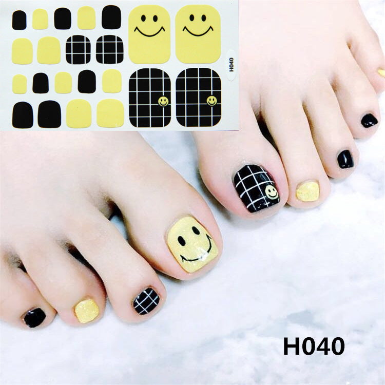 Toenail Sticker Mask Craft Summer