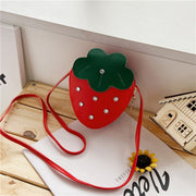 Cute Strawberry Coin Purse – Baby Crossbody Bag for Girls & Boys