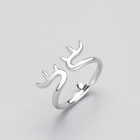 Silver open ring