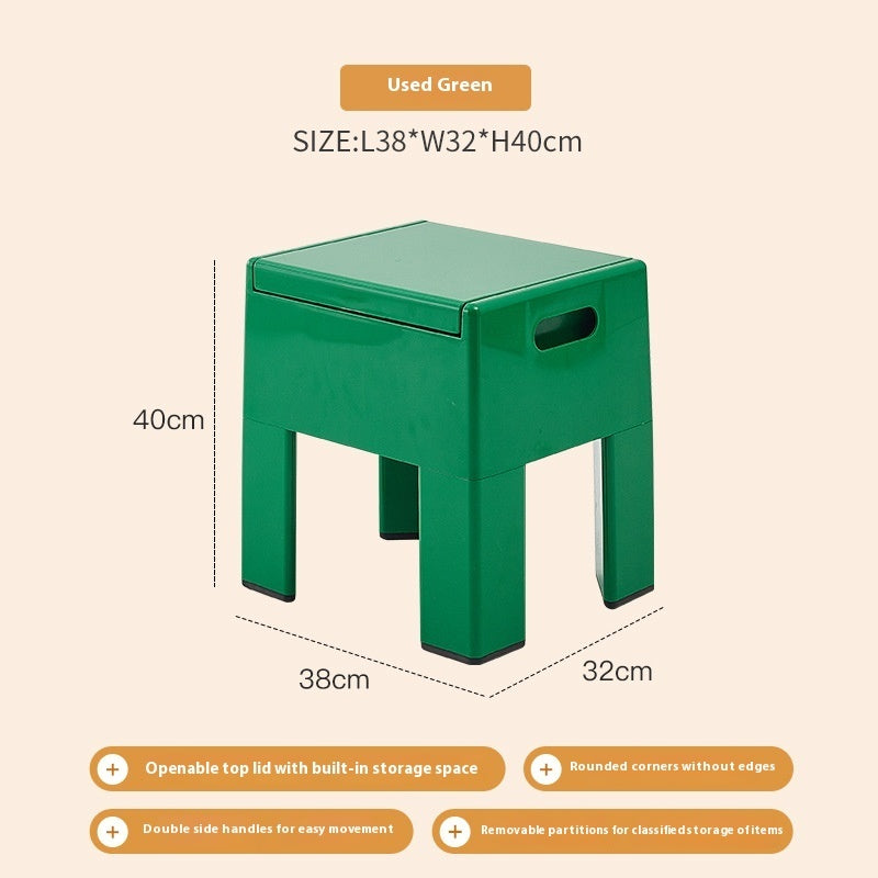Modern Minimalist Home Entrance Foyer Storage Shoe Changing Stool