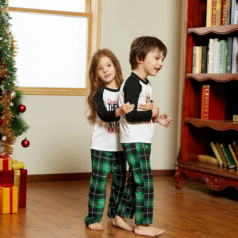 Long Sleeve Fashion Casual Christmas Printed Homewear