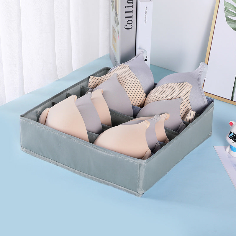 Large 6 Grid New Home Underwear Foldable Storage Box