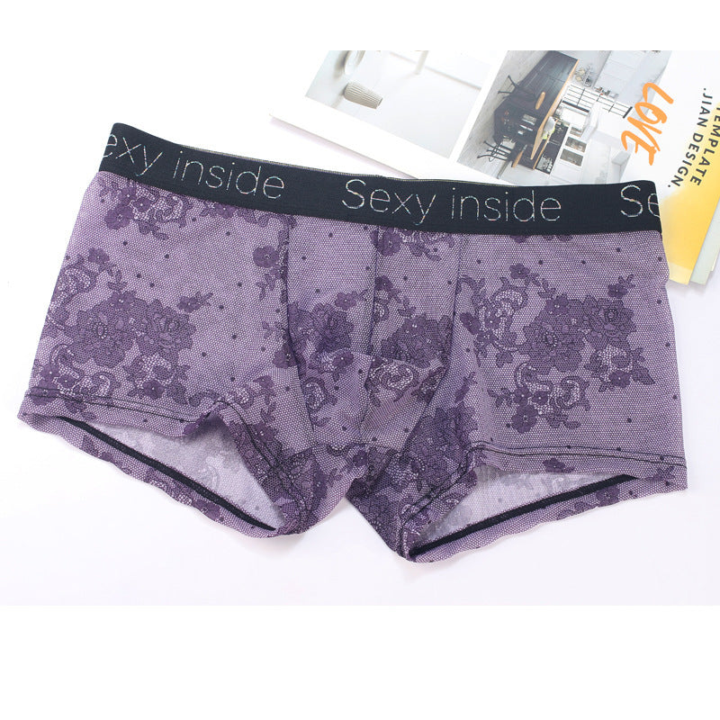 Mesh Underwear Men's Fashion Youth