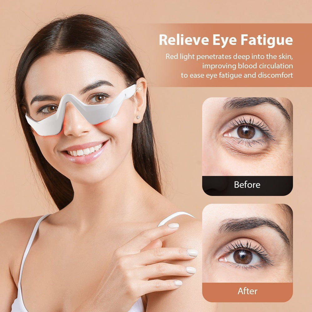 Eye Massager Glasses for Eye Fatigue Relief and Under-Eye Relaxation