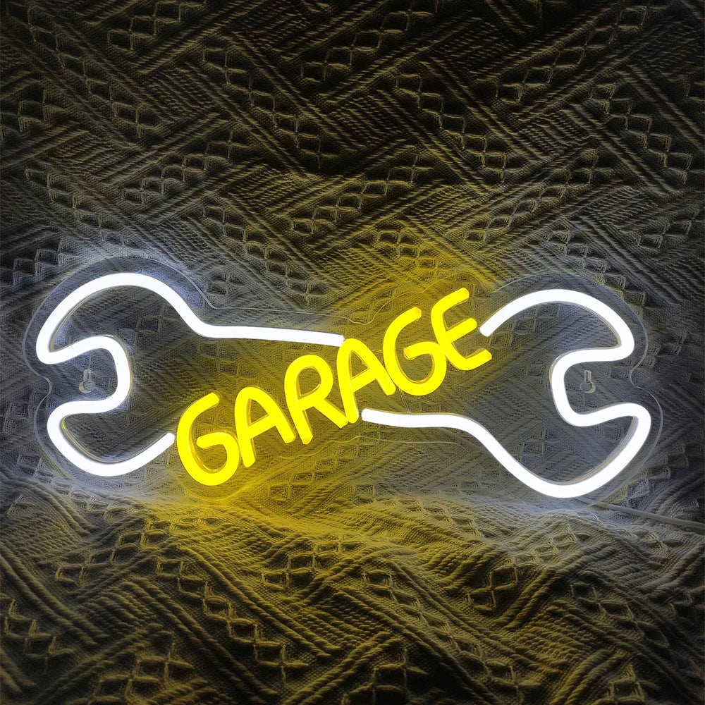 Engine Car Repair Personalized Picture LED Decoration