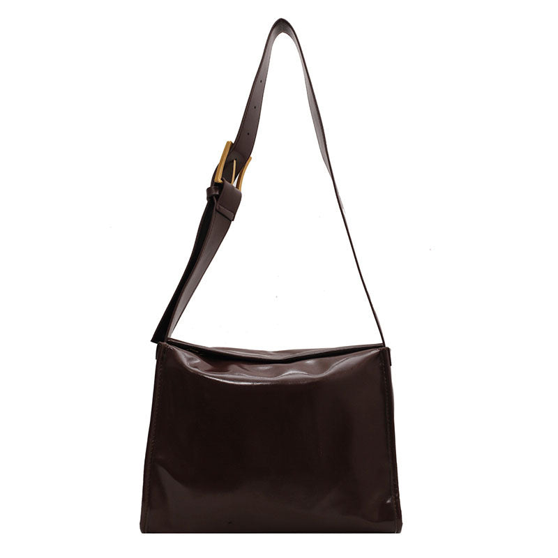 New Retro Large Capacity Tote – Commuter Crossbody Bag