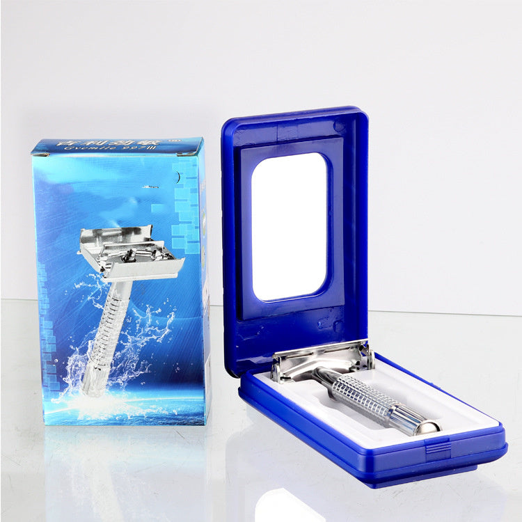 Manual Shaver Set – Includes Knife Holder and Storage Box