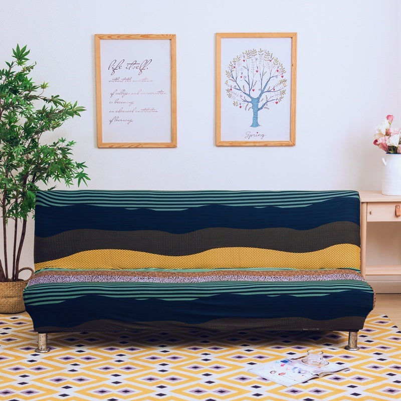 Non-armrest Double Elastic Sofa Bedspread