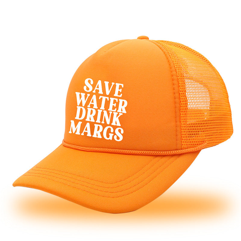Save Water Ink Margs Printed Baseball Cap