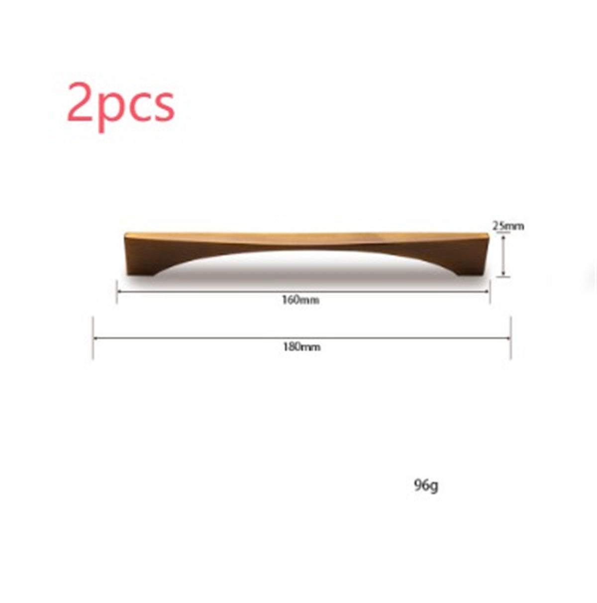 Modern Minimalist Light Luxury Handle Cabinet Wardrobe Door Drawer TV Cabinet Handle