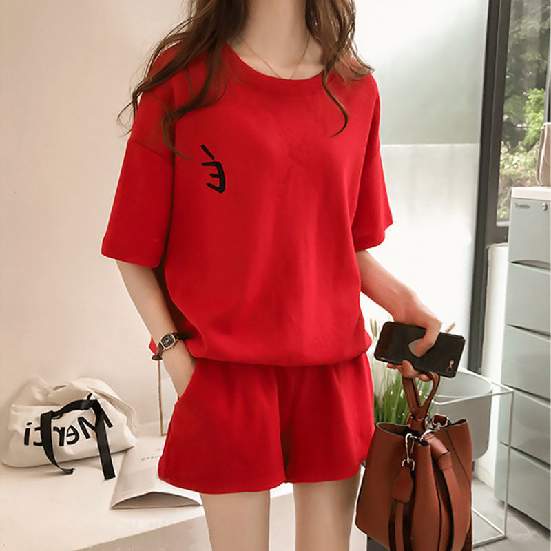 Pajamas Plus Size Women's Summer Two-piece Loose