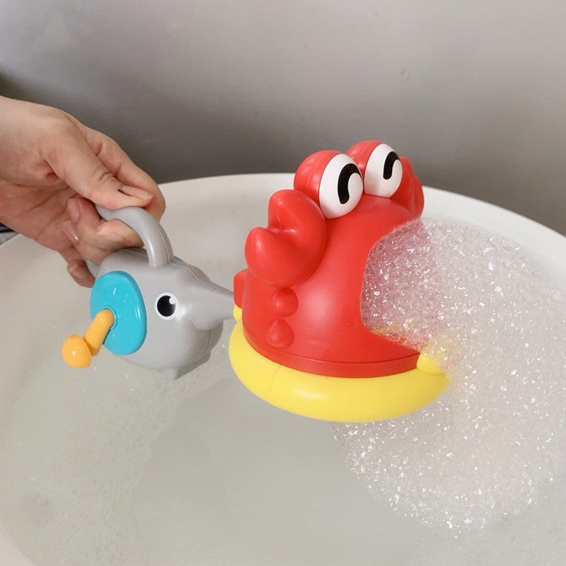Bubble Machine Baby Bath Toy – Foam Maker and Bubble Blower for Bathtub, Pool, and Kids’ Water Play Games Toy Set