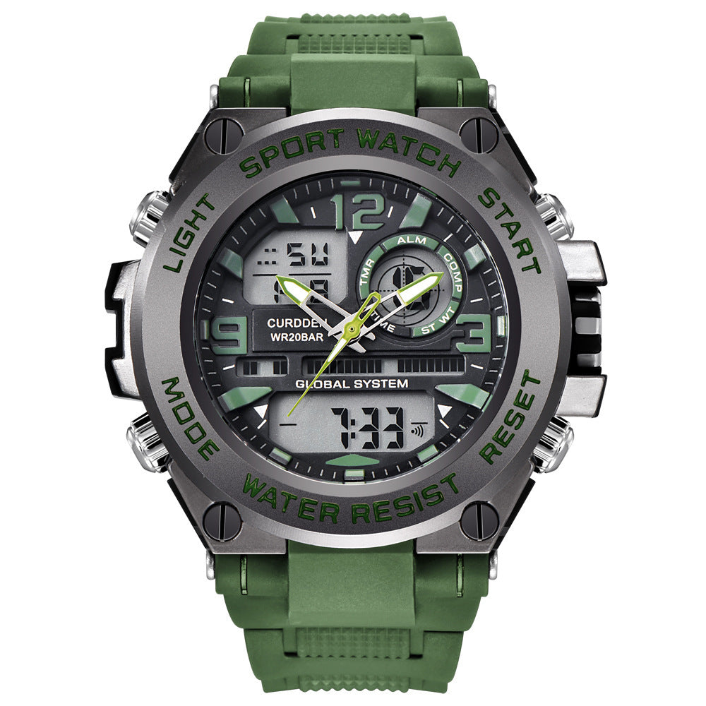 Men's Fashion Belt Multi-functional Watch
