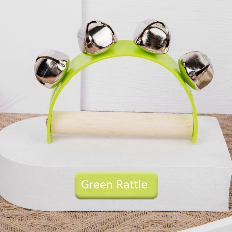 Wooden Semicircle Handbell Children's Musical Instrument Toy