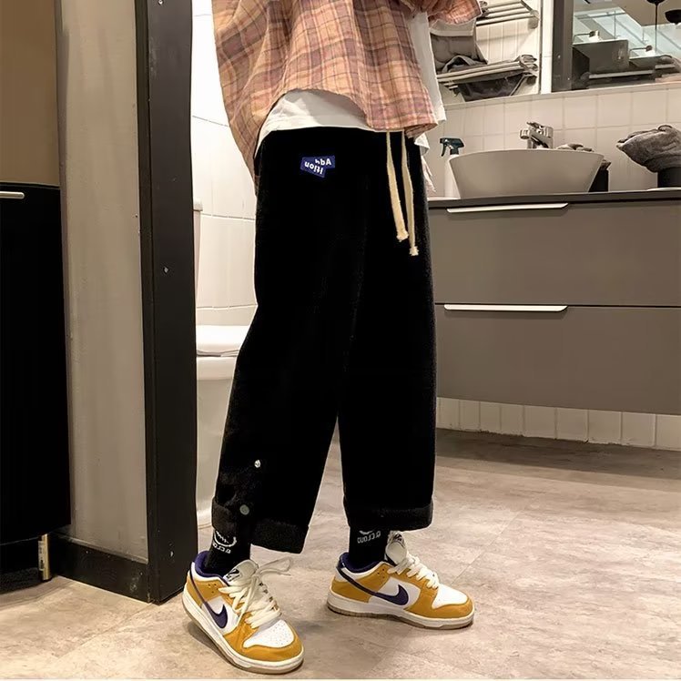 Men’s Corduroy Pants – Korean Spring & Autumn Style