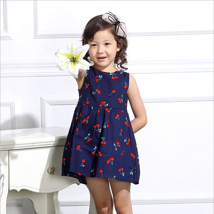 Sleeveless Vest Children's Dress