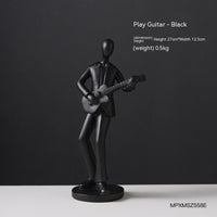 Play The Guitar Black