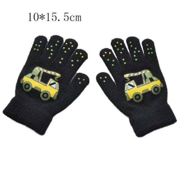 Cold And Warm Outdoor Sports Knitted Gloves