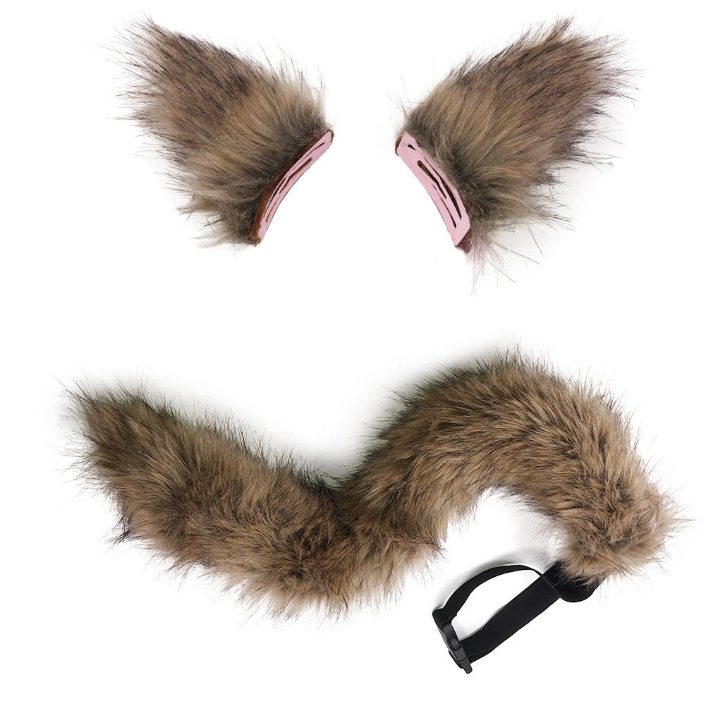 Halloween Party Props Fox Ears 65cm Tail