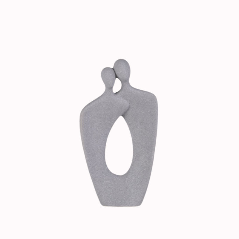 Home Creative Minimalistic Abstraction Couple Decoration
