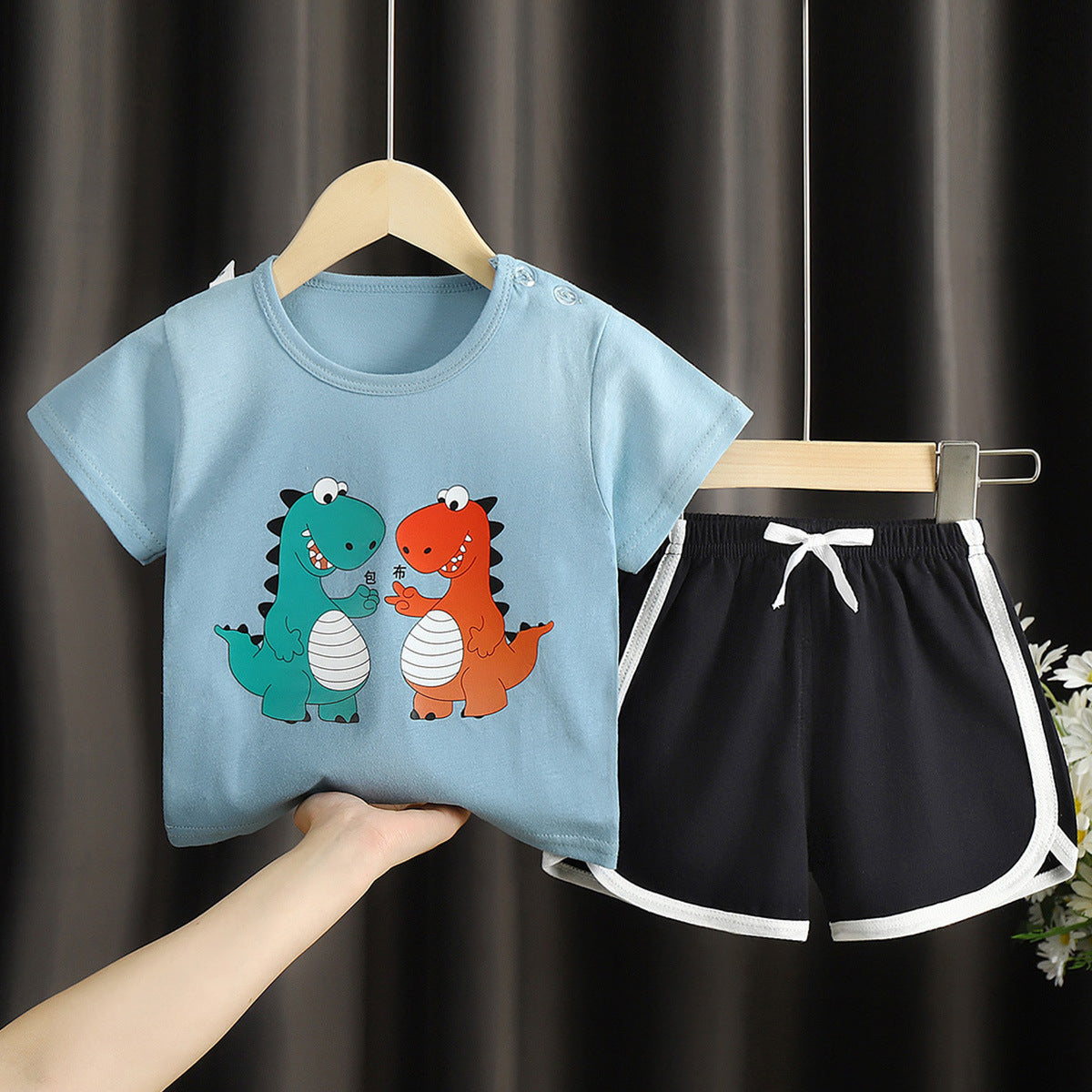 Summer Children’s Vest and Shorts Suit – Lightweight Kids Clothing Set