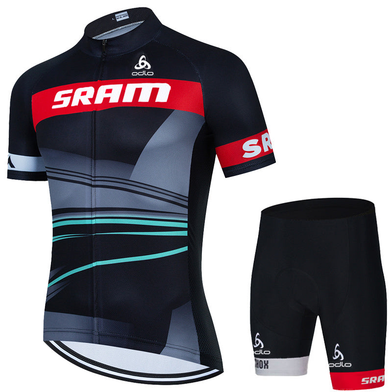 Outdoor Off-road Clothing Mesh Thin Top Short-sleeved Cycling Clothing