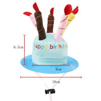Birthday hat blue