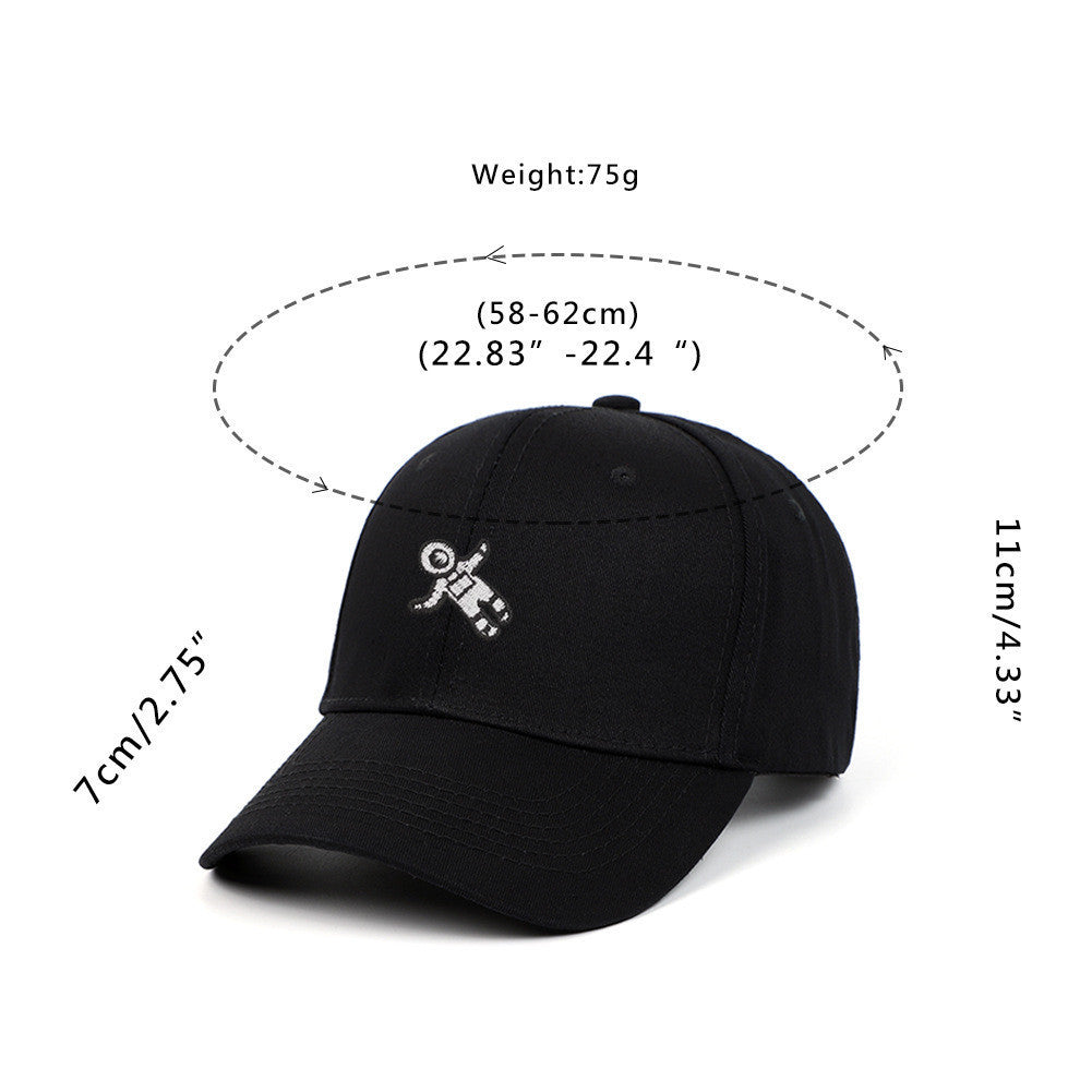 Astronaut Embroidered Baseball Hat