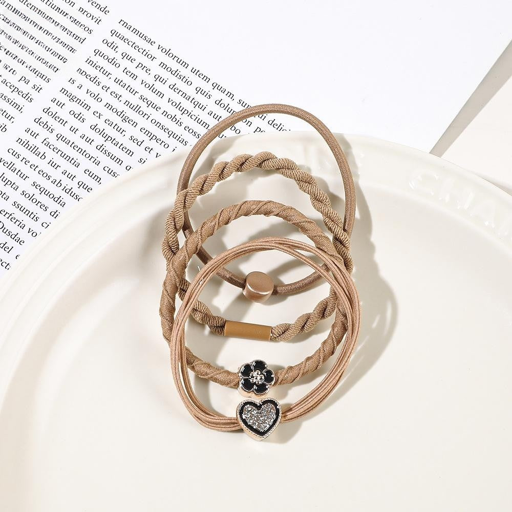 Basic High Elastic Rubber Band All-match Hair Headband Hair Rope Hair Accessories Headdress