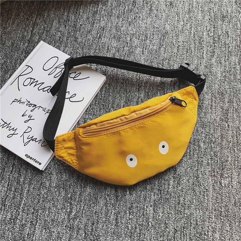 Children’s Single-Shoulder Waist Bag – Fun Patterned Kids’ Sling Bag