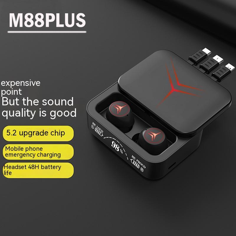Bluetooth Headset Ultra-long Life Battery Large Power M88 PLUS Bluetooth Headset
