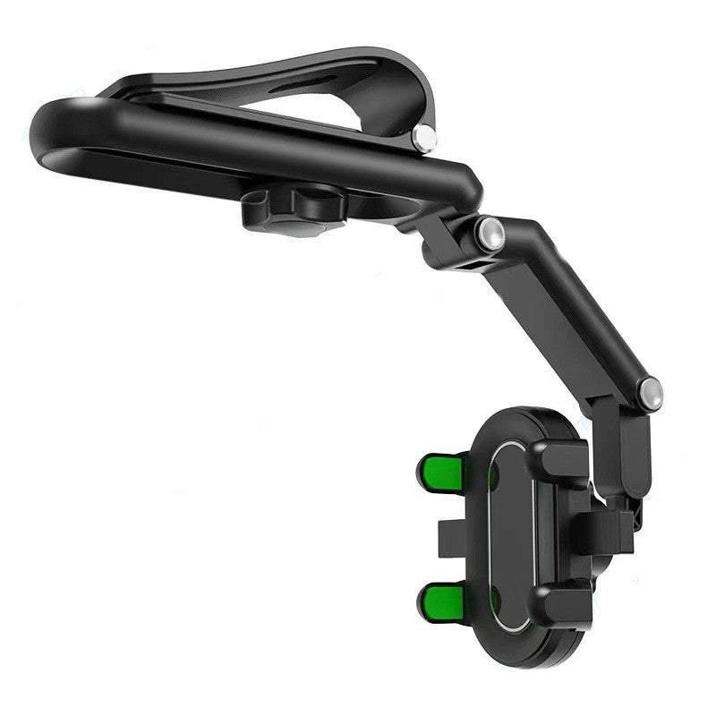 2-in-1 Car Phone Mount – Sun Visor & Rear Seat Headrest Holder