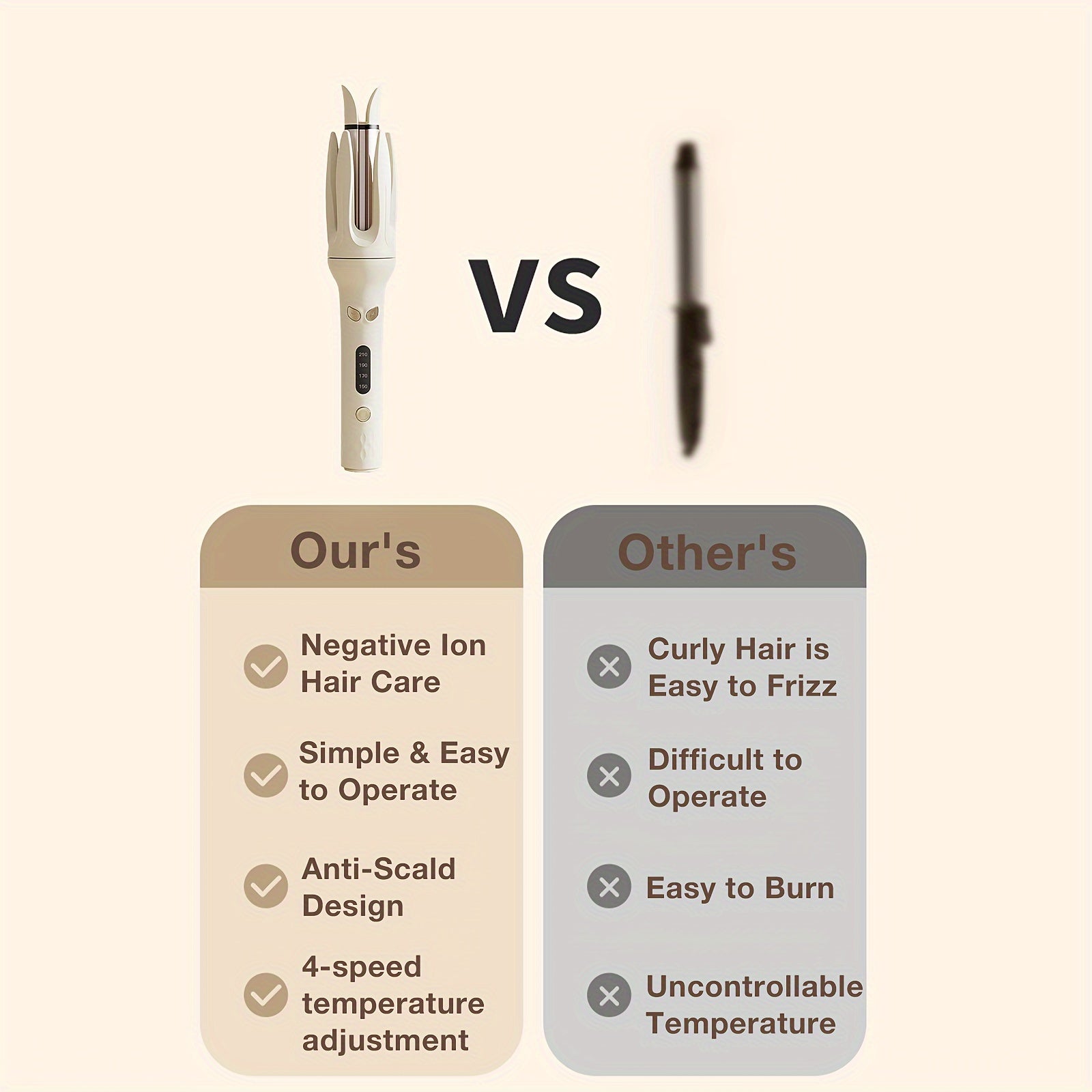 Automatic Hair Curler – Quick Styling Curling Tool for Women