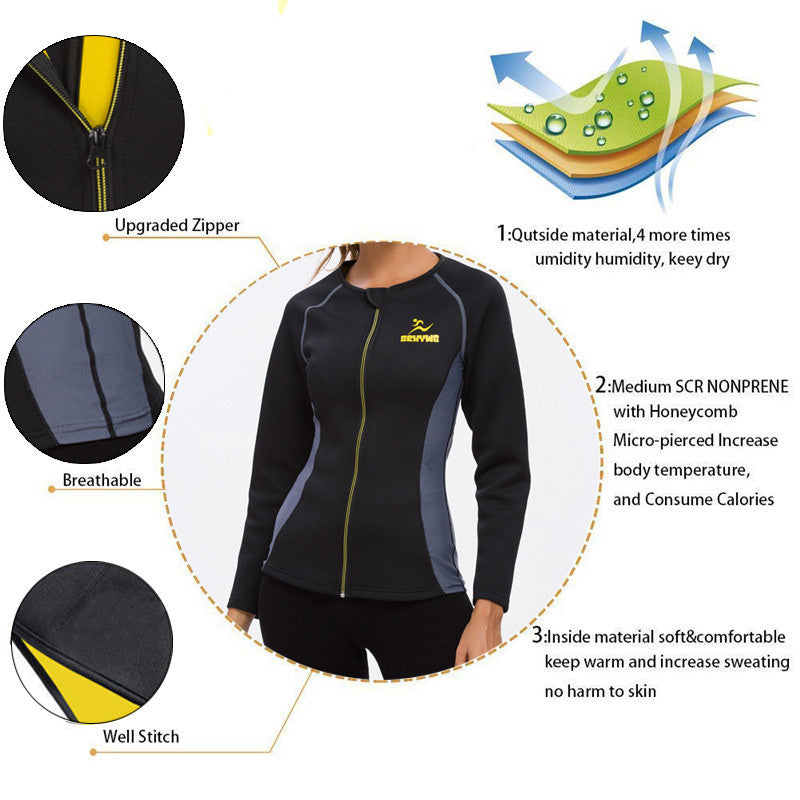 Sports Yoga Sweaty Tights Long Sleeve Tops